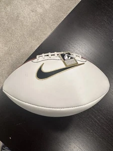 Nike Football NCAA Full-Size White Panel Autograph Nike Neu mit Etikett - Bild 1 von 4
