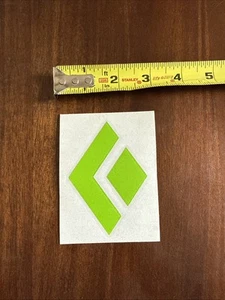 Black Diamond Green Vinyl Logo Sticker/Decal Climbing Outdoor Approx 3” - Imagen 1 de 1