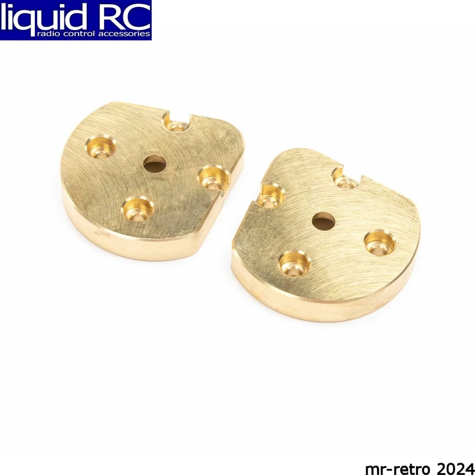 Axial Racing 312004 Portal Box Cover Brass 30g 2 : UTB18 - Image 1 of 1
