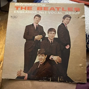 INTRODUCING THE BEATLES LP 1964 Genuine RARE Black VJ Logo Label 1062 Please - Picture 1 of 19