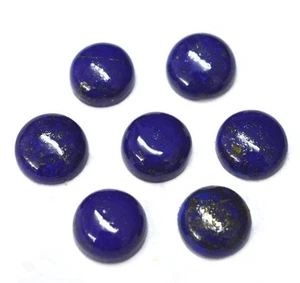 Natural Lapis Lazuli Round Cabochon 5mm to 20mm Loose Gemstone - Picture 1 of 2