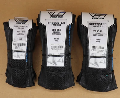 Neumático cubierta plegable Vee Tire Co Speedster LSG 90 TPI 20x1,75, 160, 1-3/8 BMX Foto 1 de 2