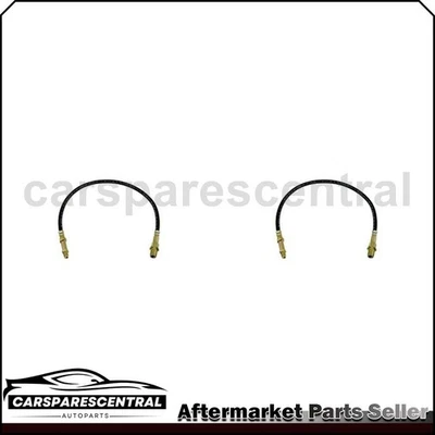 Juego de 2 mangueras de freno delanteras para Chevrolet C50 5,7 L 1969-1972 Chevrolet C60 3,8 L 1963 Foto 1 de 4