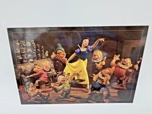 Cartolina Walt Disney Collector Society Biancaneve e i 7 Nani - Foto 1 di 2