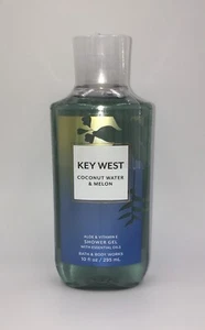 Bath & Body Works Key West gel doccia acqua di cocco e melone 10 once - spedizione gratuita!! - Foto 1 di 1