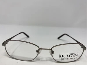 Bulova Twist Eyeglasses Frame Vittoria Matt Gunmetal/Burgundy 52-17-135 OR98 - Picture 1 of 8