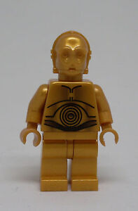 Lego Star Wars C-3PO gold mit goldenen Händen C3PO Roboter C3-PO R2-D2 Neu