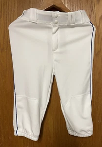 Pantaloni da baseball Russell Athletic adulti taglia small bianchi mutandine 17" cuciture interne - Foto 1 di 4