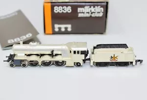 Z Scale Marklin 8836 Silver Plated 4-6-2 Steam Locomotive & Tender LNIB (c) - Picture 1 of 7