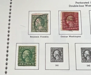 George Washington Briefmarke Two Cent 2¢ rot US Postage Stamp  - Bild 1 von 9