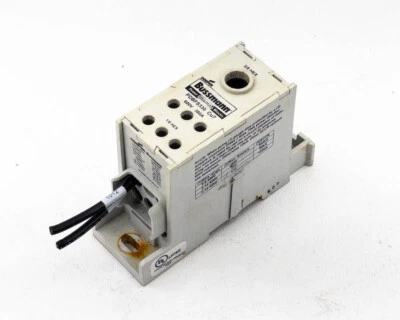 Bloques de distribución de energía Cooper Bussmann PDBFS330 Cu7 600 V, 380 A, 3/8 y 1/8 hexagonales Foto 1 de 4