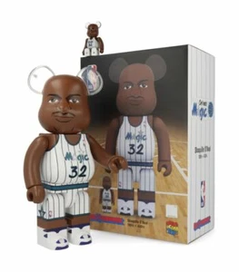 Shaquille O'Neal 400% 100% ladrillo de oso NBA Be@rbrick Orlando Magic Medicom Raro - Imagen 1 de 12