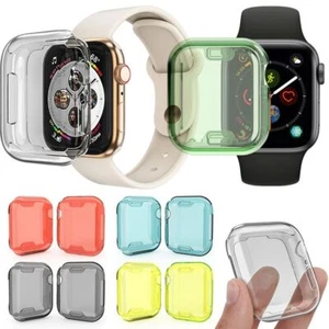 Watch TPU Case Screen Film Full Coverage For Apple Watch Series 4 40mm 44mm - Picture 1 of 10