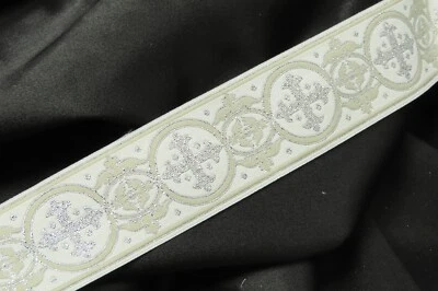 Borde litúrgico religioso Excelsis cinta jacquard 38 mm o 63 mm Foto 1 de 4