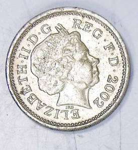 2002 United Kingdom British 1 one Pound Three Lions England Coin mint gold color - Picture 1 of 2