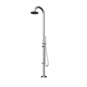 Designer Gartendusche Außendusche aus V4A / 316 Edelstahl Modell "NOE" - Bild 1 von 9