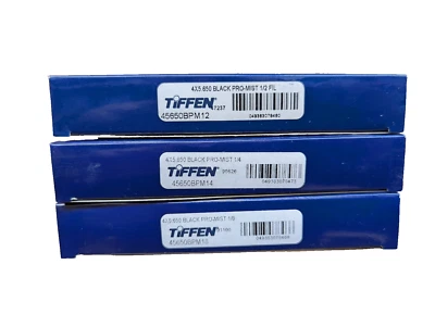 New Tiffen 4x5.65" Black Promist 1/8, 1/4 & 1/2 Filter Set - 3 Diffusion Filters - Image 1 of 4