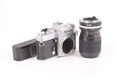 Cuerpo Nikon EL2 35mm SLR con bobinadora AW-1, Nikkor 35-105mm f/3.5-4.5 AIS #Z-RC22529 Foto 1 de 4