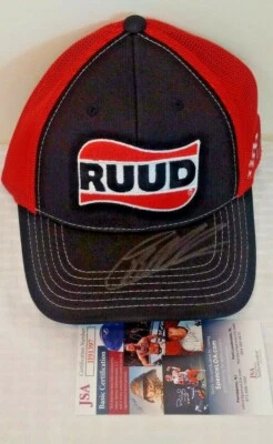 CHRISTOPHER BELL Autographed Signed JSA Hat Cap NASCAR Gibbs XFINITY Ruud #19 - Image 1 of 2