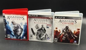 Assassin's Creed GH, AC Revelations, AC 2 (II) (3 Sony PlayStation PS3 Spiele) - Bild 1 von 13