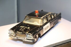 1958 Dodge Royal Police Car Dinky Toys Made in England Free Shipping