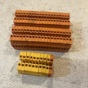 Entrelec ABB M 4/6 orange gelb Drahtklemme M4/6 (Menge 50) (Regal 47) - Bild 1 von 4