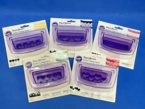 Wilton Sugar Sheets Border Cutting Insert Lot of 5 - Cake Decorating - NEW - Picture 1 of 18