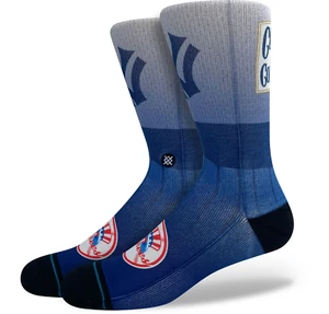 Stance Adult Multicolor Crew Polyester MLB New York Yankees Cooperstown Socks L - Picture 1 of 2