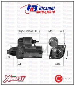 MOTORINO AVVIAMENTO FIAT 500 / G.PUNTO / PANDA 1.3 MULTIJET MJET 220359A - Foto 1 di 1