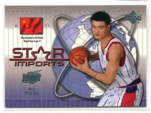 2002-03 UD Upper Deck Yao Ming Star Imports Insert RC #SI1 HOF ROCKETS - Imagen 1 de 1