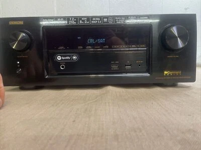 Nice DENON AVRX3300W Integrated Network AV Receiver! ***READ DESCRIPTION*** - Image 1 of 4