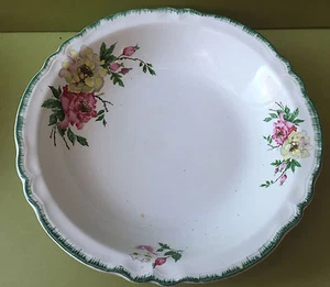 PLAT A SAUCE CREUX DIAMETRE 32 CM HORTENSIAS DE SARREGUEMINES - Bild 1 von 3