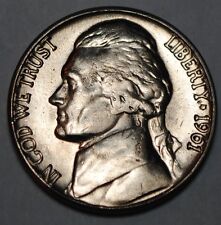 États-Unis 5 cents 1961 D Jefferson Nickel USA UNC KM# A192
