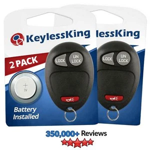 2 New Replacement Keyless Entry Remote Key Fob Transmitter Clicker for L2C0007T - Picture 1 of 4