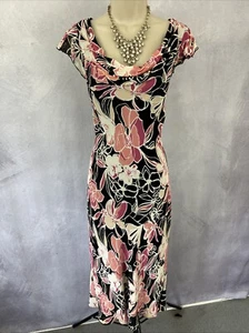 Damenkleid Brautmutter Blumenmuster besondere formelle Anlässe Größe UK 12 - Bild 1 von 14