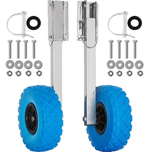 VEVOR Boat Transom Launching Wheels 300 lbs For Inflatable Boat Dolly Trolley - Picture 1 of 12