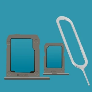 100% NEW SIM and Memory Card Tray Holder f Samsung Galaxy Tab S2 9.7 T818W T818T - Picture 1 of 1