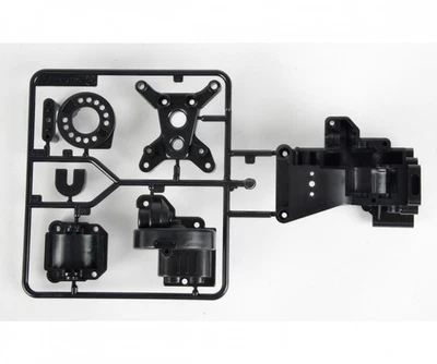 Getriebegehäuse Dämpferbrücke hinten B-Teile zu TA-01 DF-01 Chassis Tamiya 90053 - Bild 1 von 3