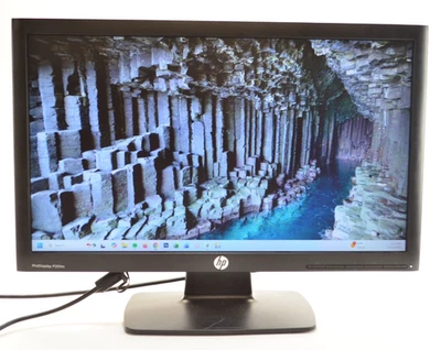 HP ProDisplay P201 20" Widescreen LED 16:9 Monitor DVI VGA - Image 1 of 4