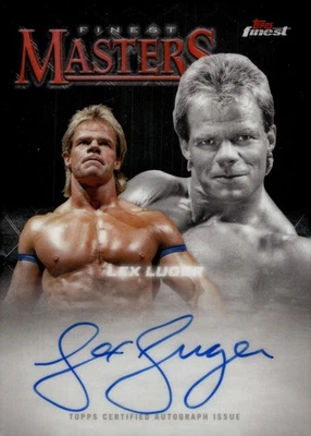 2025 Finest WWE Masters Autographs #FMLEX Lex Luger Auto On Card - NM-MT - Image 1 of 2