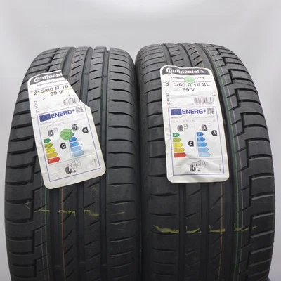 215 60 16 2x CONTINENTAL 215/60 R16 99V PremiumContact6 Sommerreifen 2022 VOLL - Bild 1 von 4