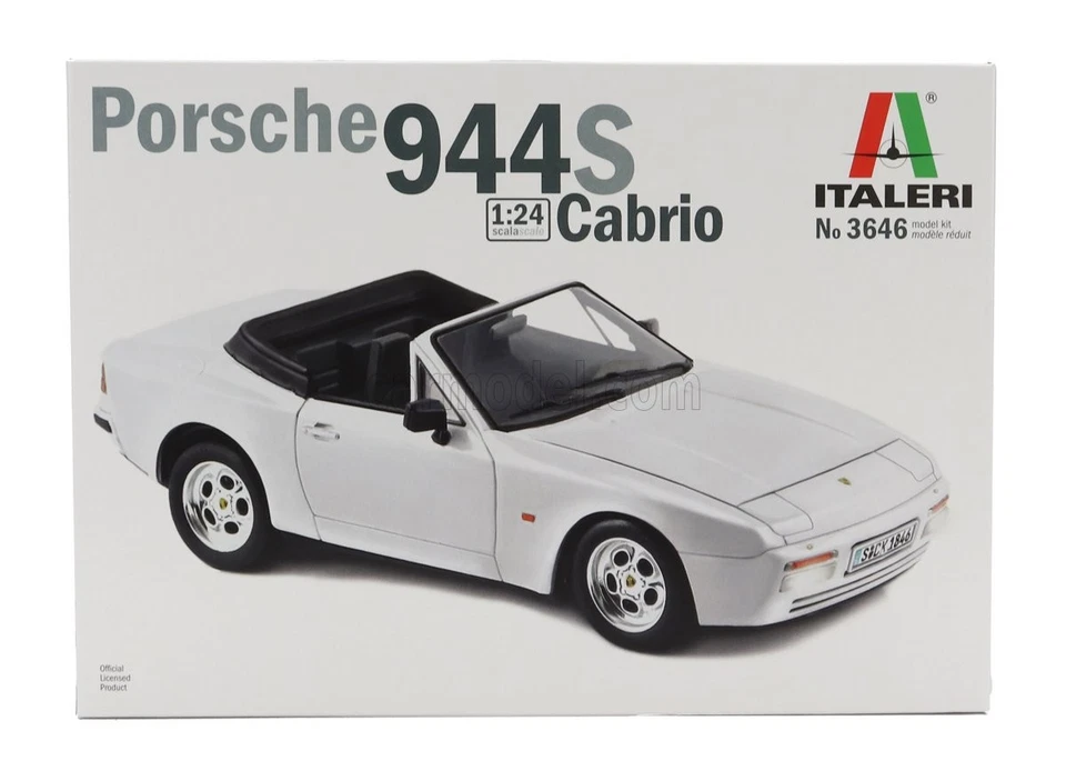 1/24 ITALERI - PORSCHE - 944S CABRIOLET 1989 IT3646 - Immagine 1 di 1