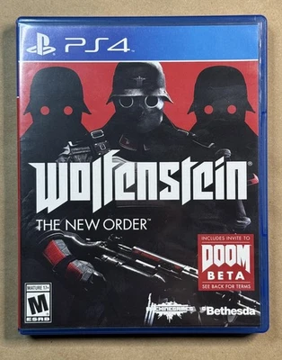 Wolfenstein: The New Order (Sony PlayStation 4, 2014) CIB - Image 1 of 3