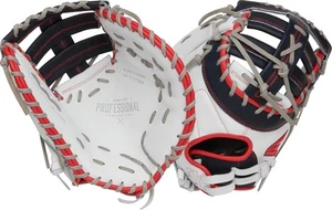 Neu Easton Professional Collection Fastpitch Softball Handschuh 13 Zoll RHT Nvy/Wht - Bild 1 von 5
