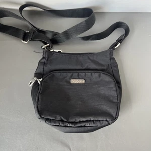 Baggallini Umhängetasche schwarz Handtasche mit mehreren Fächern - Bild 1 von 5