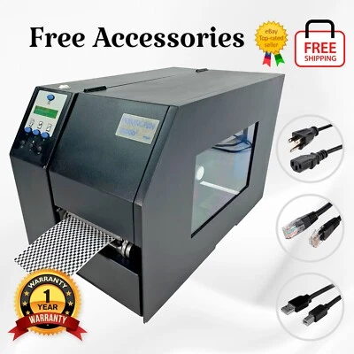 Printronix T5204r Thermal Transfer Barcode Label Printer LAN USB 1 YR WARRANTY - Image 1 of 4