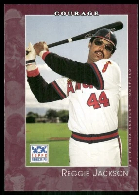 Reggie Jackson California Angels #2 2002 Baseball Card - Image 1 of 2
