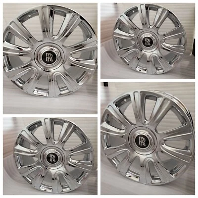 Original 21" Rolls Royce OEM Wheels Chrome Rims Ghost Wraith Dawn ($3785-obo) - Image 1 of 4