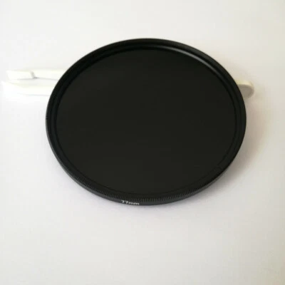 77mm IR infrared Long Pass Filter Optical Black Glass  - Image 1 of 3