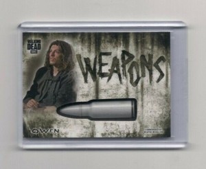 WALKING DEAD HUNTERS & THE HUNTED OWEN (WOLF) COMMEMORATIVE MEDALLION CARD  